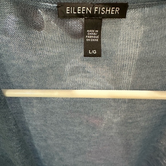 Eileen Fisher Women's Open Front Cardigan Sweater - Size LG - Picture 6 of 9